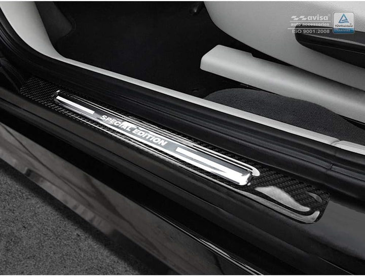 Avisa Edelstahl Heckstossstangenschutz kompatibel mit Mazda CX-5 II 2017- 'Ribs'