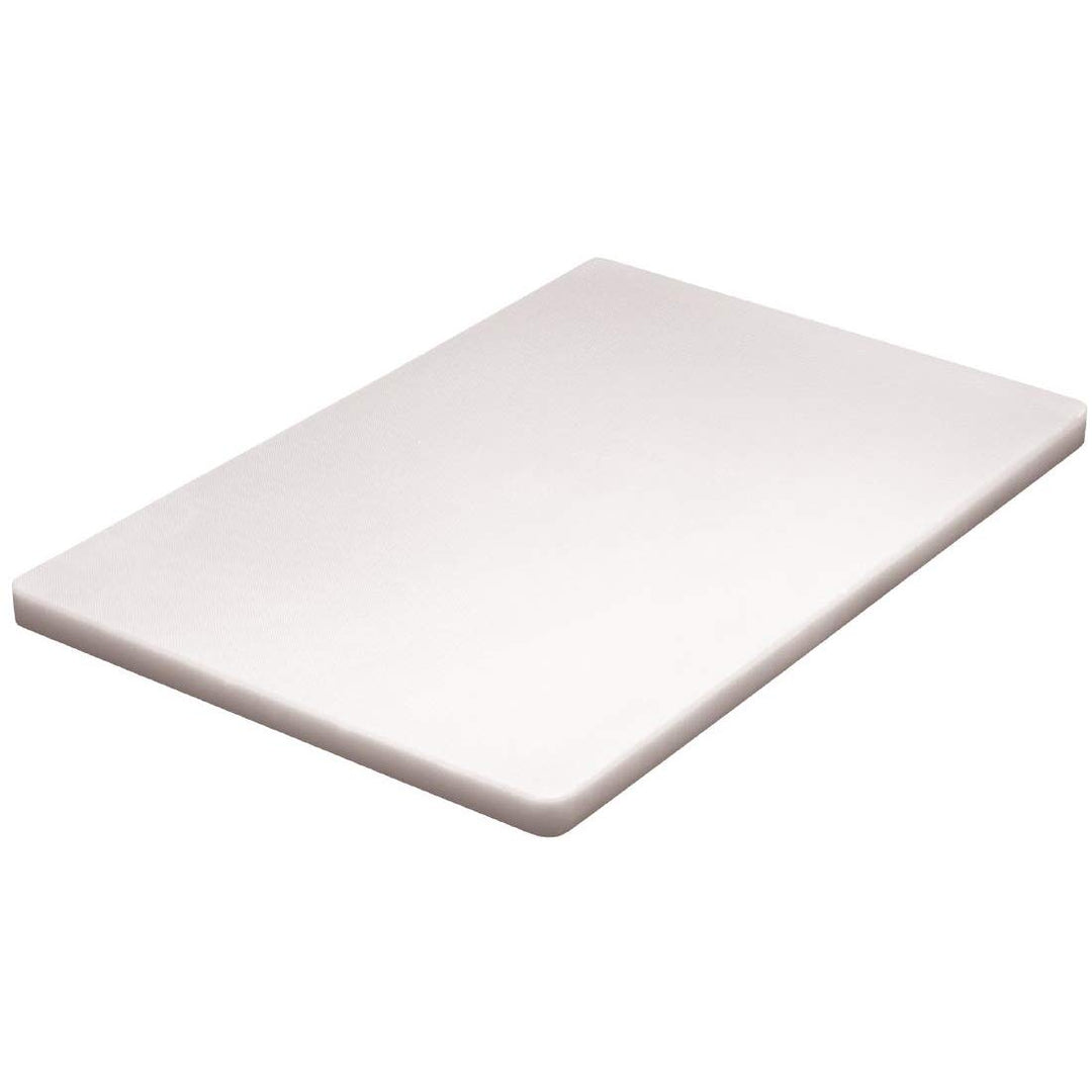 Hygiplas LDPE extra dikke snijplank wit 450x300x20mm Weiss, Weiss