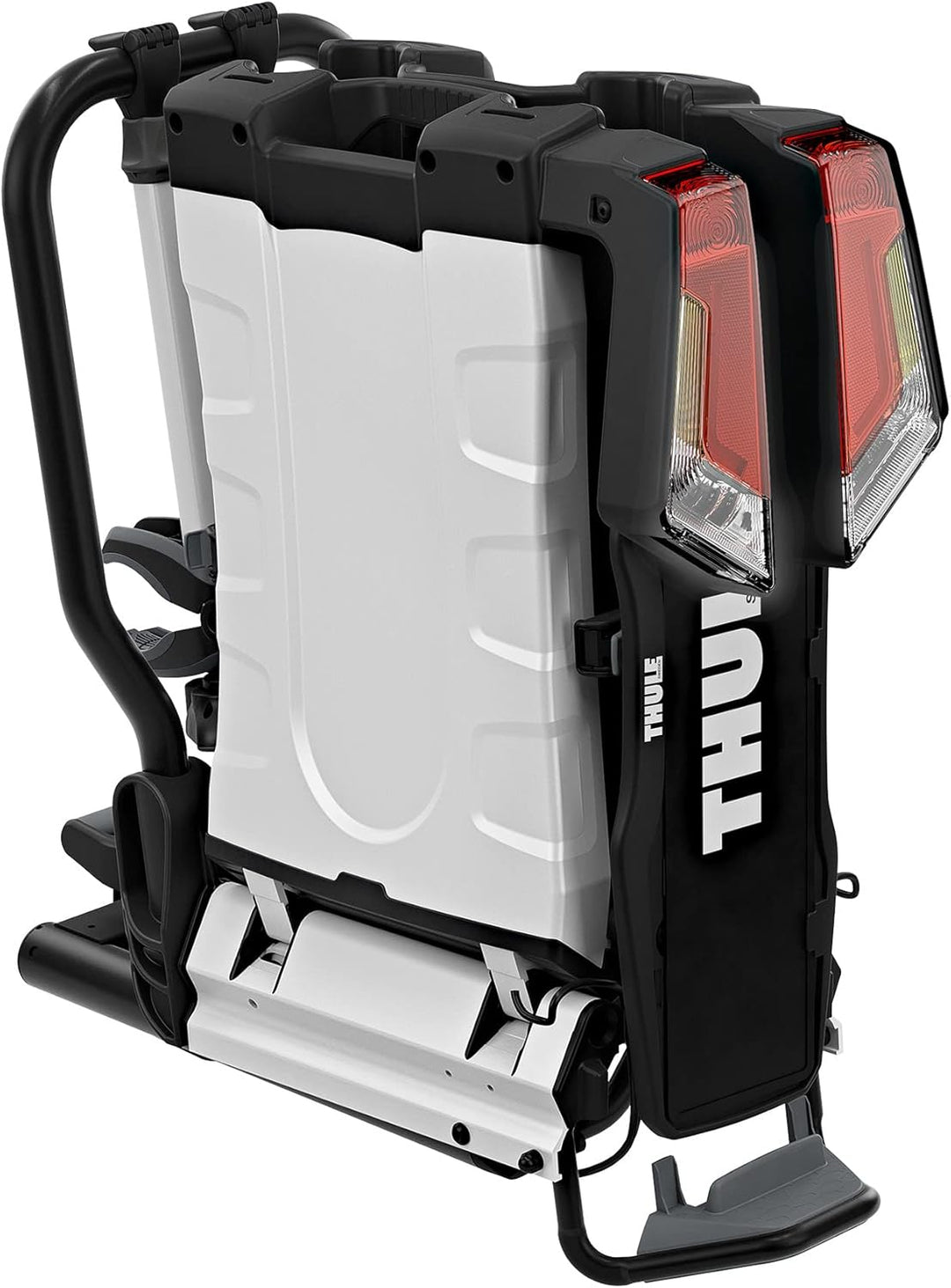 Thule EasyFold XT Fahrradträger, Fahrradträger Anhängerkupplung Aluminum/Black, 2 Bikes