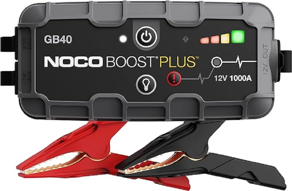 NOCO Boost Plus GB40 1000A 12V UltraSafe Starthilfe Powerbank &amp; GBC102 Boost X Eva-Schutzhülle für G