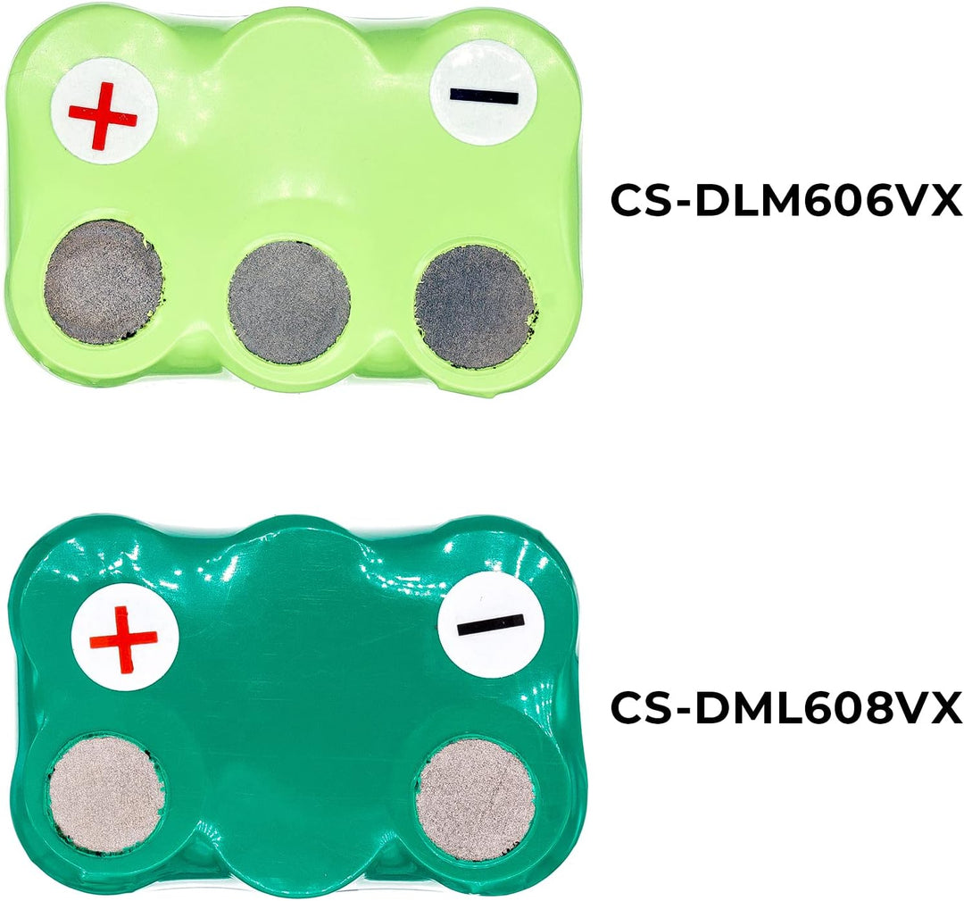 TCTK akkus Kompatibel mit [Dirt Devil] Libero M606, Libero M606-1, Libero M606-2, Libero M606-3, Lib