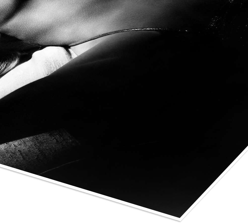 Marilyn Monroe im Profil Poster Wandbilder für jeden Raum 60 x 80 cm Schwarz Stars &amp; Prominente Wand