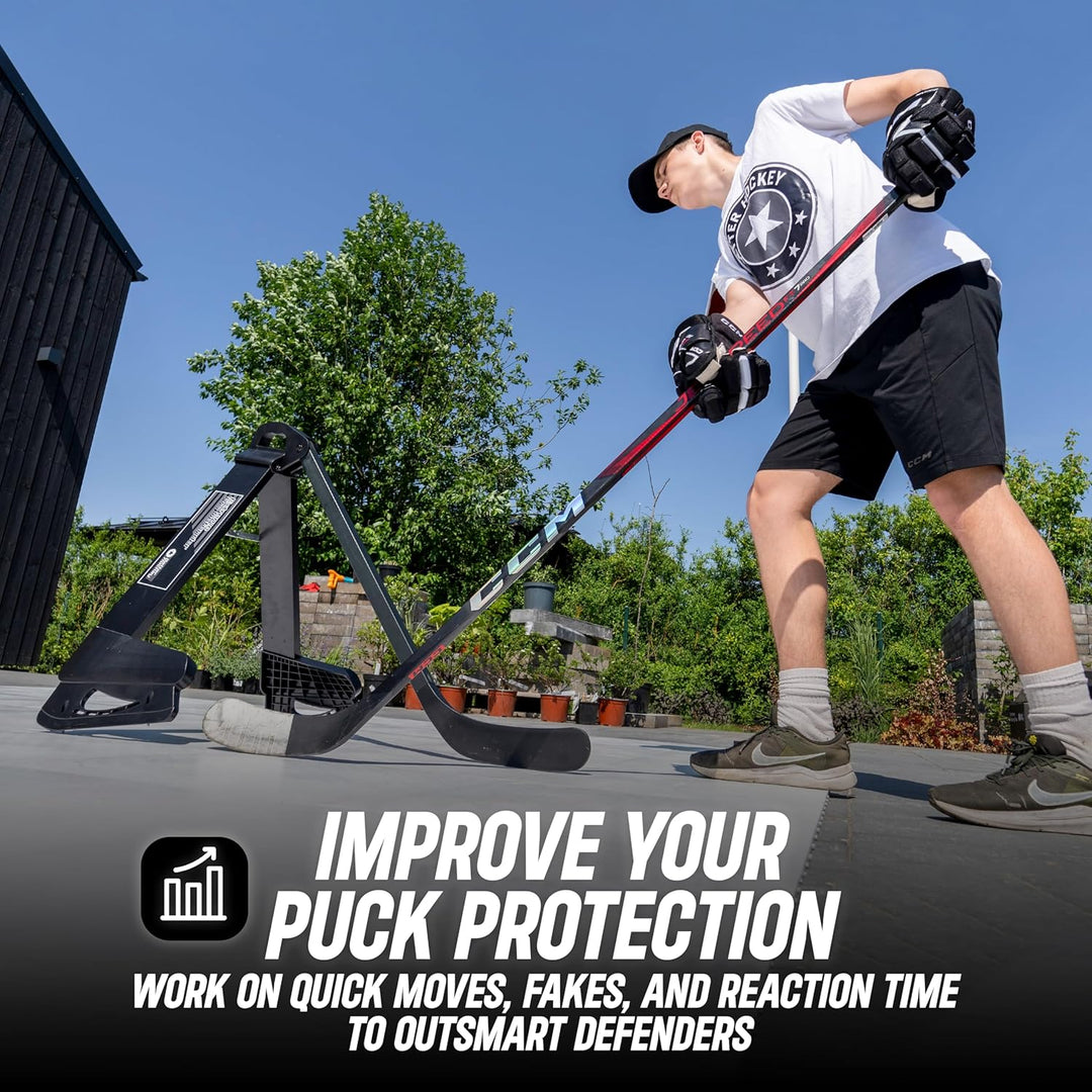 Better Hockey Extreme Pro Defender - Stickhandling Trainer - Versatile Training Aid for Skills and P
