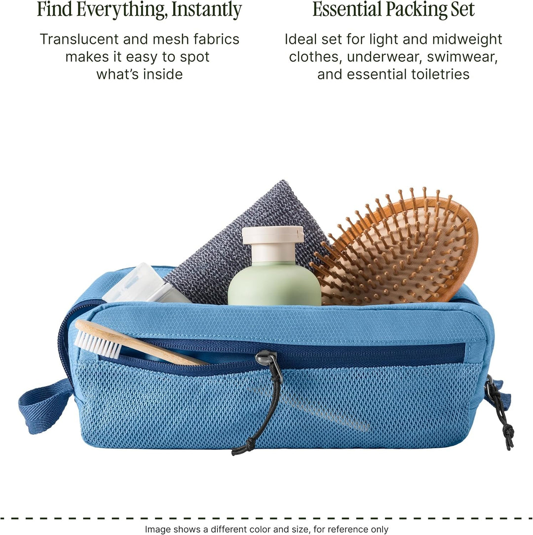 Eagle Creek Pack-It Overnight Set I 3-teilig für Kurzreisen I Packwürfel, Clean/Dirty Packwürfel &amp; Q