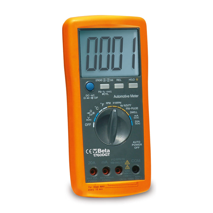 Beta 1760DGT Automotives Mehrzweck-Digitalmultimeter (Strommessgerät, robustes Werkzeug für KFZ-Test