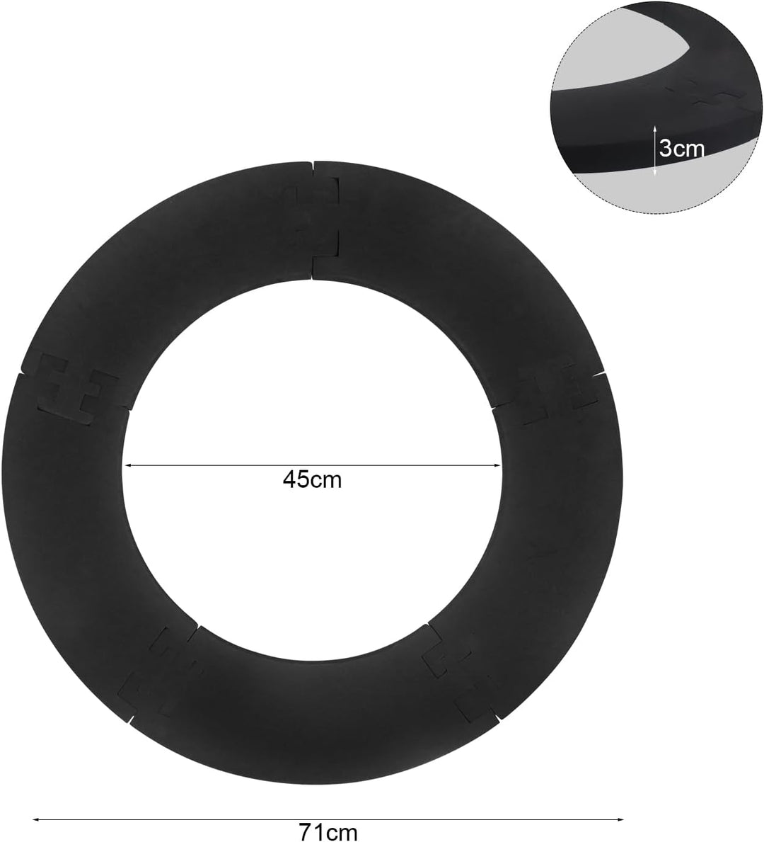 Dartscheibe Schutzring, Surround Dartscheibe, Dartboard Schutzring, Wandschutz Ring, Verhindert Schä