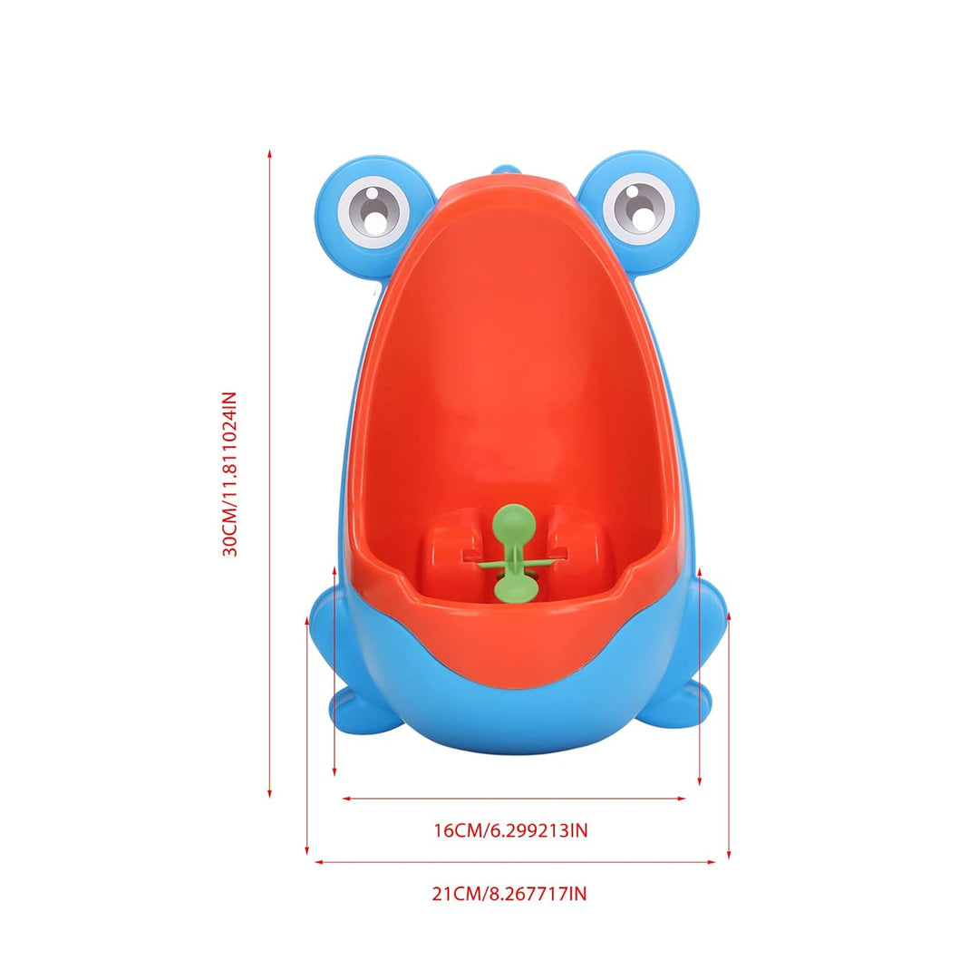 Kinder-Urinal, Töpfchen-Trainings-Urinal, Tragbar, Süsse FroschToilette, Kindertoilette, Wandmontier