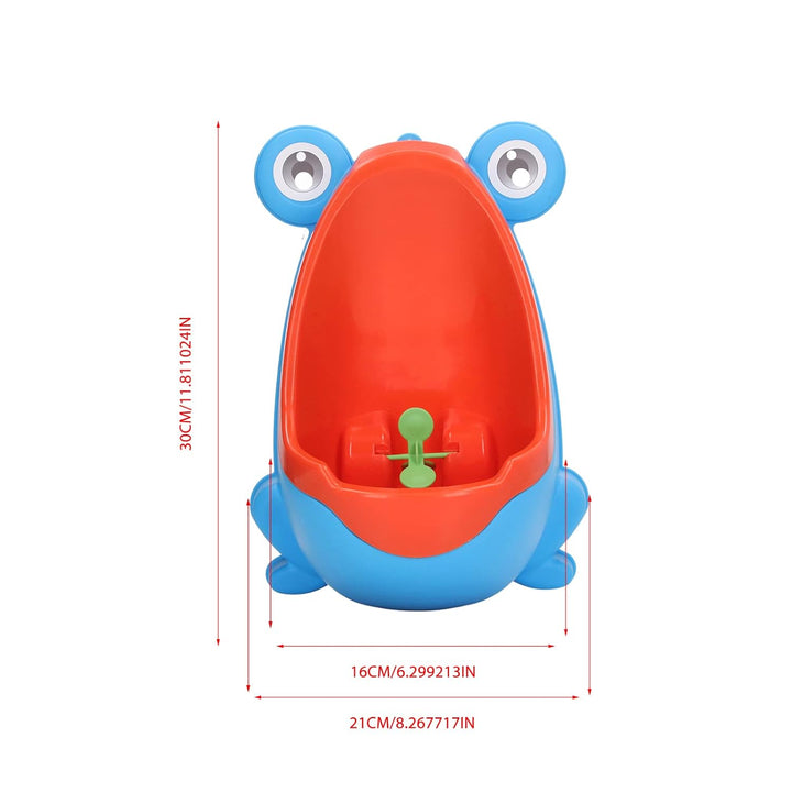 Kinder-Urinal, Töpfchen-Trainings-Urinal, Tragbar, Süsse FroschToilette, Kindertoilette, Wandmontier