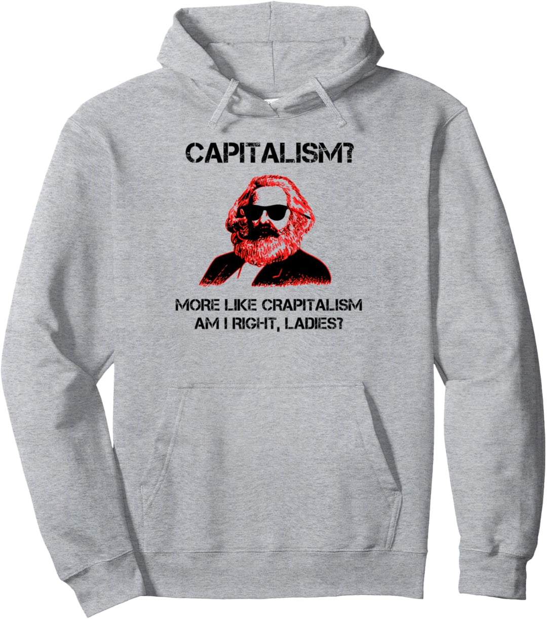 Witziges Antikapitalistisches Kommunisten Karl Marx Pullover Hoodie