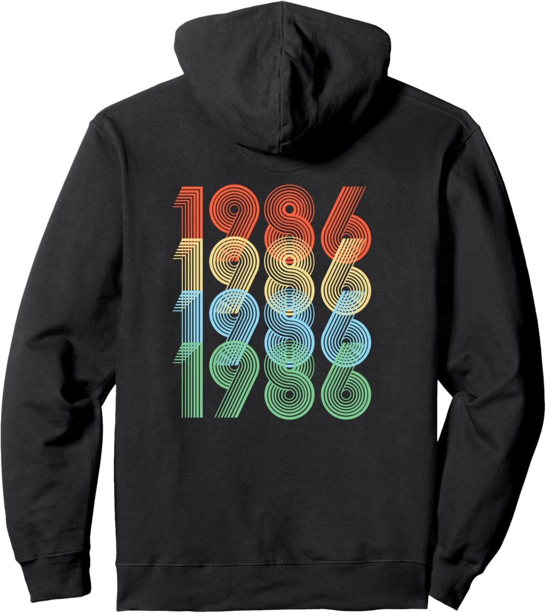 1986 Geburtstagsgeschenk Pullover Hoodie