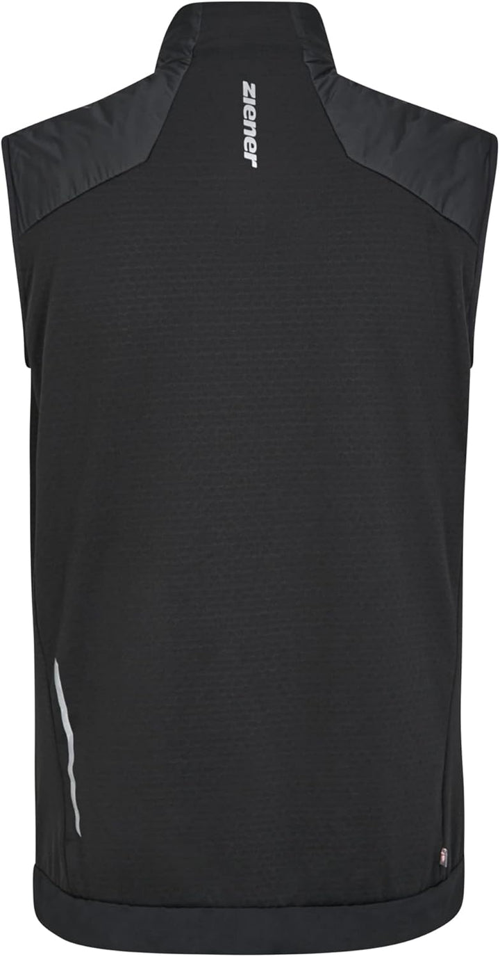 Ziener Herren Nauri Funktions- / Hybrid-Weste, Bergsport | wattiert, winddicht, Primaloft (1er Pack)