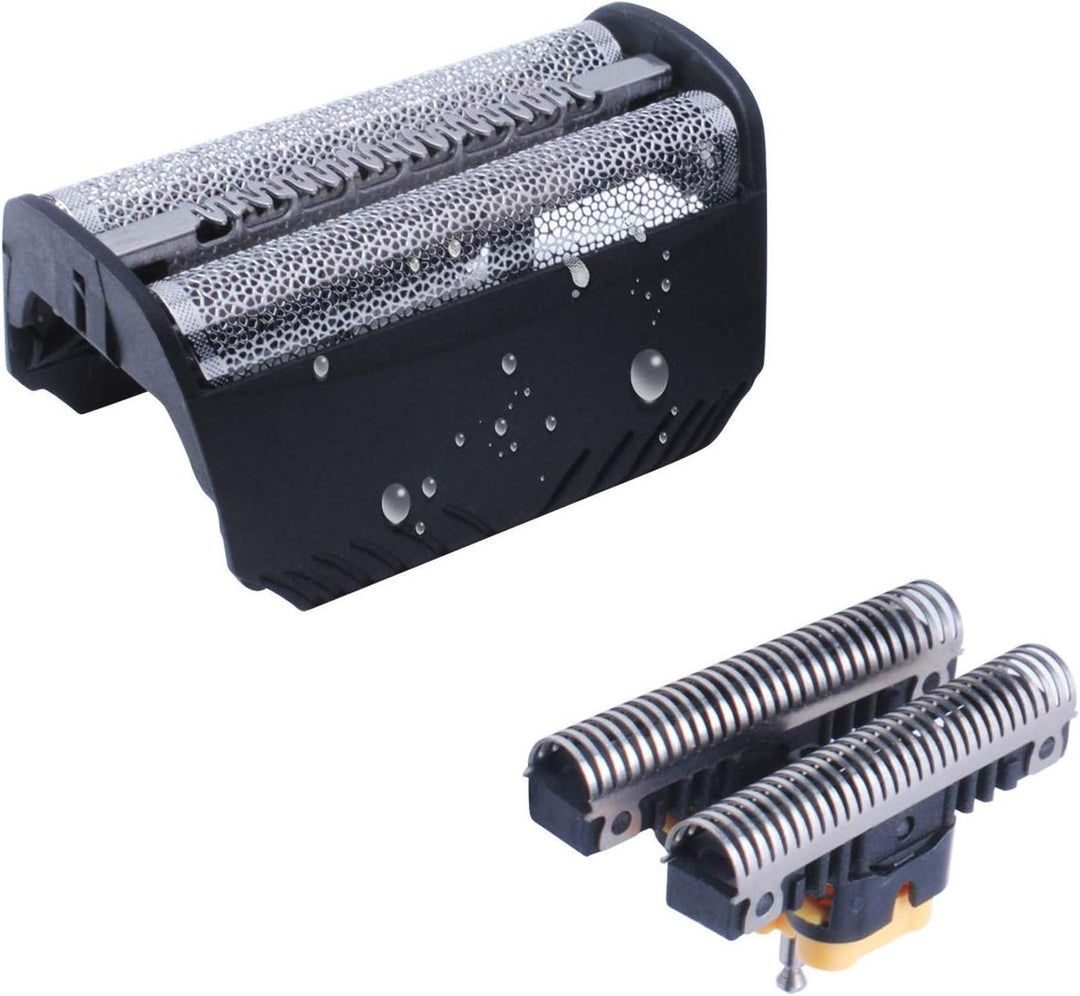 Poweka Scherfolie Scherkopf Kompatibel mit Braun 30B - Hochwertiges Kombipack Klingenblock Messer Ra