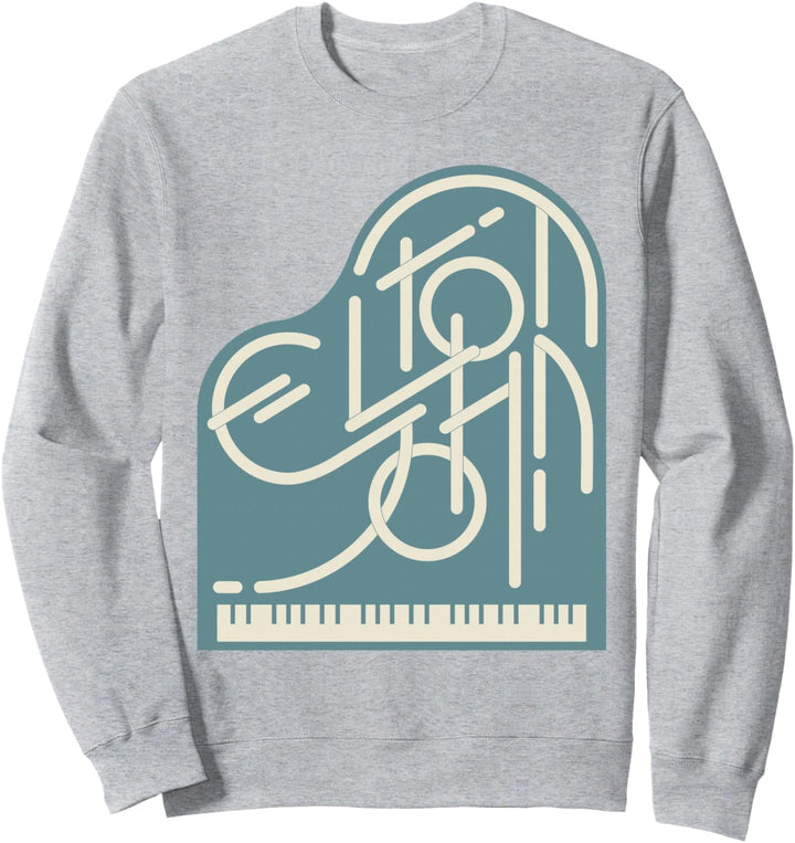 Offizielles Klavier-Logo von Elton John Sweatshirt
