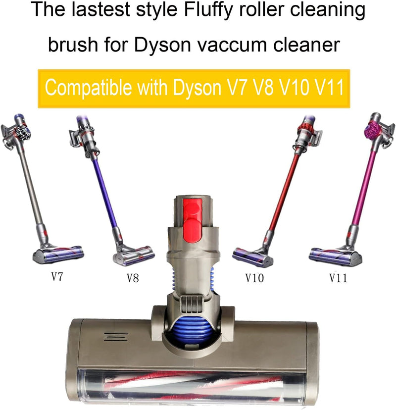 LRFDRESS Weichspülbürste geeignet für Ersatzteile für Dyson V7 V8 V10 V11 Funkstaubsauger Stil B V7