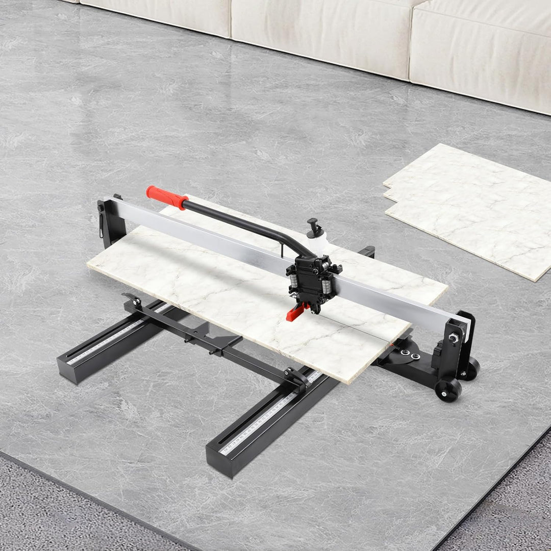 800mm Manueller Fliesenschneider, Fliesenschneidermaschine mit Räder, Präzision Fliesen Maschine, Ma