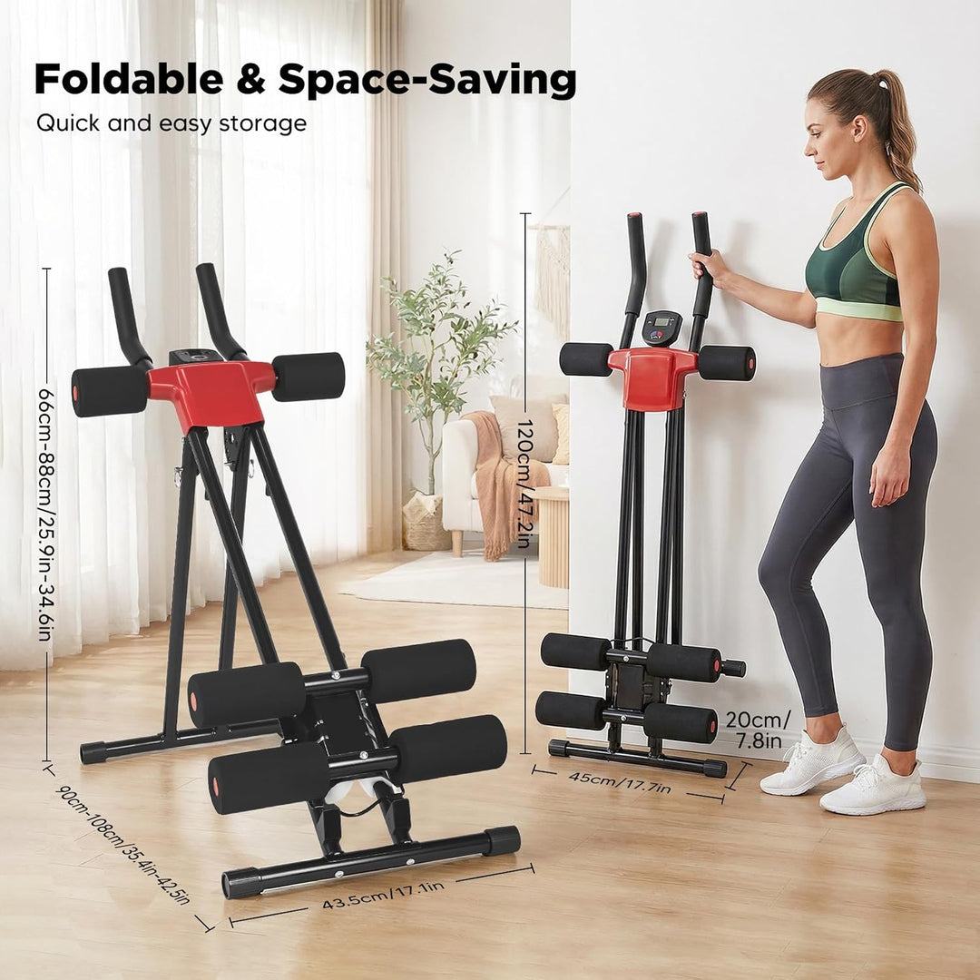 Bauchmuskel Trainer Bauch Trainingsgerät Bauchtrainer für Zuhause AB-Workout-Gerät Bauchtrainer Zusa