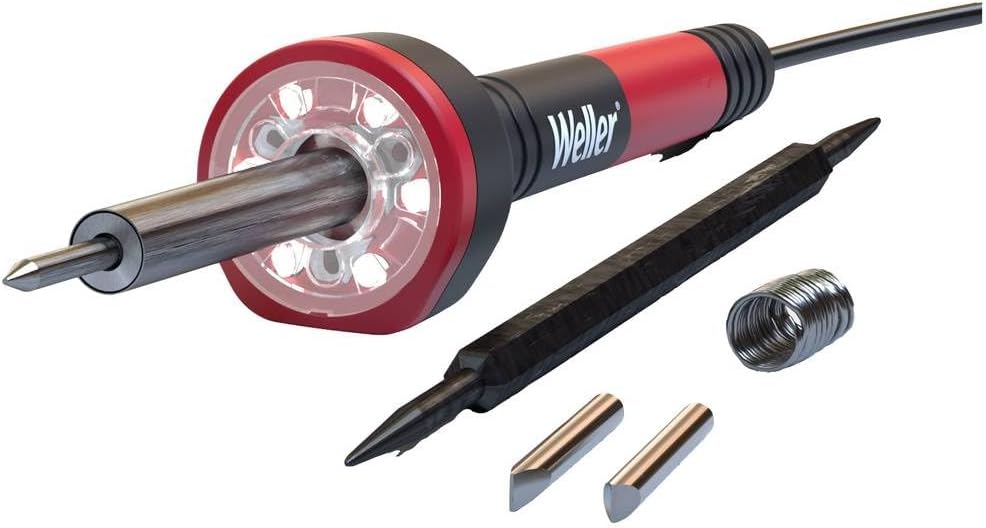Weller WLIRK3023C 30-Watt-Lötkolbenkit LED Ringlicht, mit dem Ergonomisch Geformten Stiftgriff 30 W