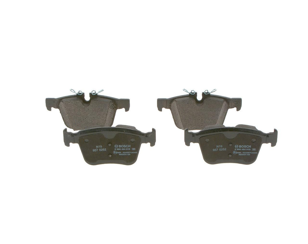 Bosch BP1993 Bremsbeläge - Hinterachse - ECE-R90 Zertifizierung - vier Bremsbeläge pro Set