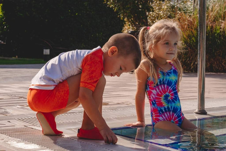 Slipstop Kinder Strandschuhe Anti Rutsch Sport Schuhe Schwimm- Badeschuhe Urlaub Unisex Sonnenschutz