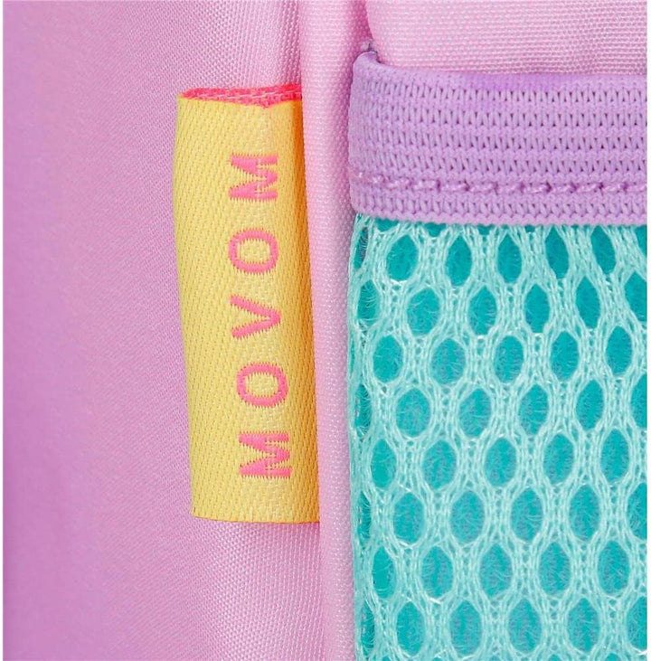 Movom My Favourite place Rucksack Sack Mehrfarbig 32x42 cm Polyester Tasche mit Kordelzug, Tasche mi