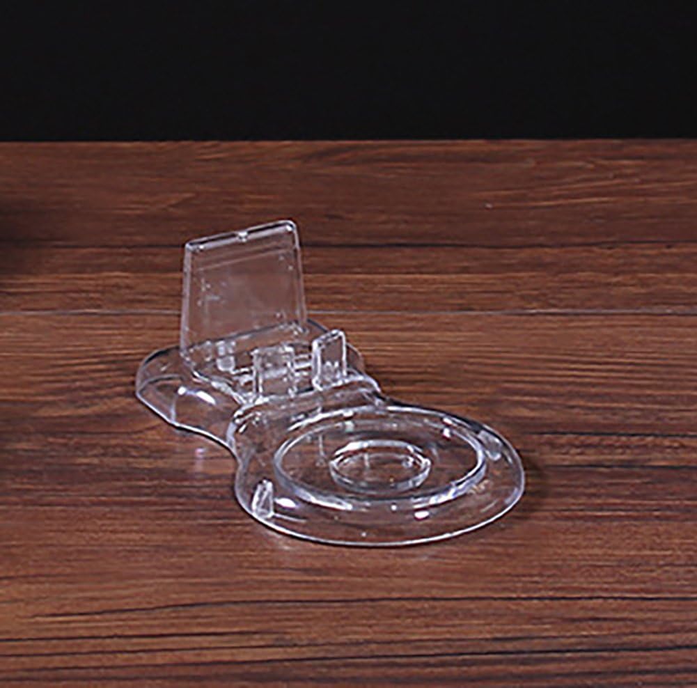 Artliving Staffelei-Ständer für Teetassen und Untertasse, transparent, 6 Stück, 6