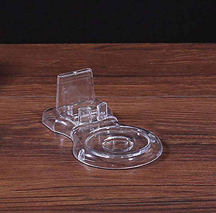 Artliving Staffelei-Ständer für Teetassen und Untertasse, transparent, 6 Stück, 6