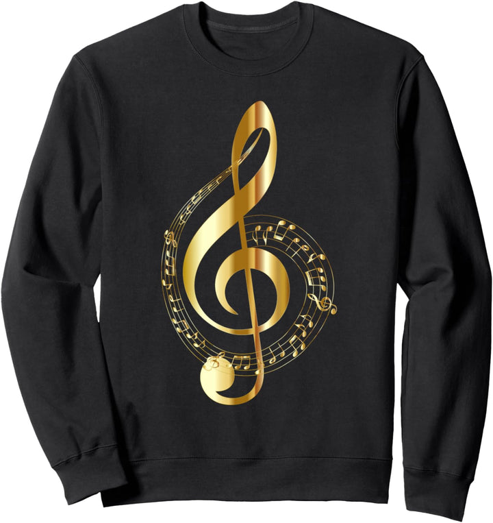 Notenschlüssel mit Musiknotenschlüssel Sweatshirt