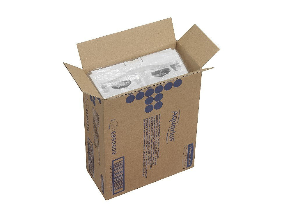 Aquarius-Spender für Einzelblatt-Toilettenpapier in Grosspackung 6990 – 1 x Spender für Einzelblatt-