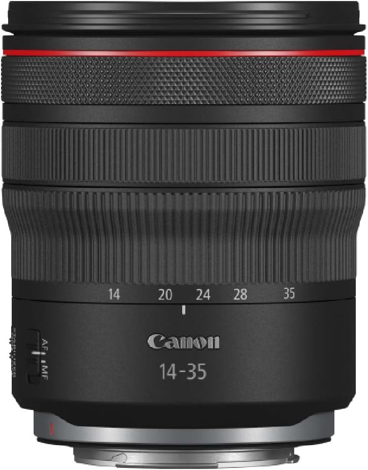 Canon Objektiv RF 14-35mm F4 L is USM Makroobjektiv (2,5 x Zoom, Nano USM AF, Ultra Weitwinkel, 5 St
