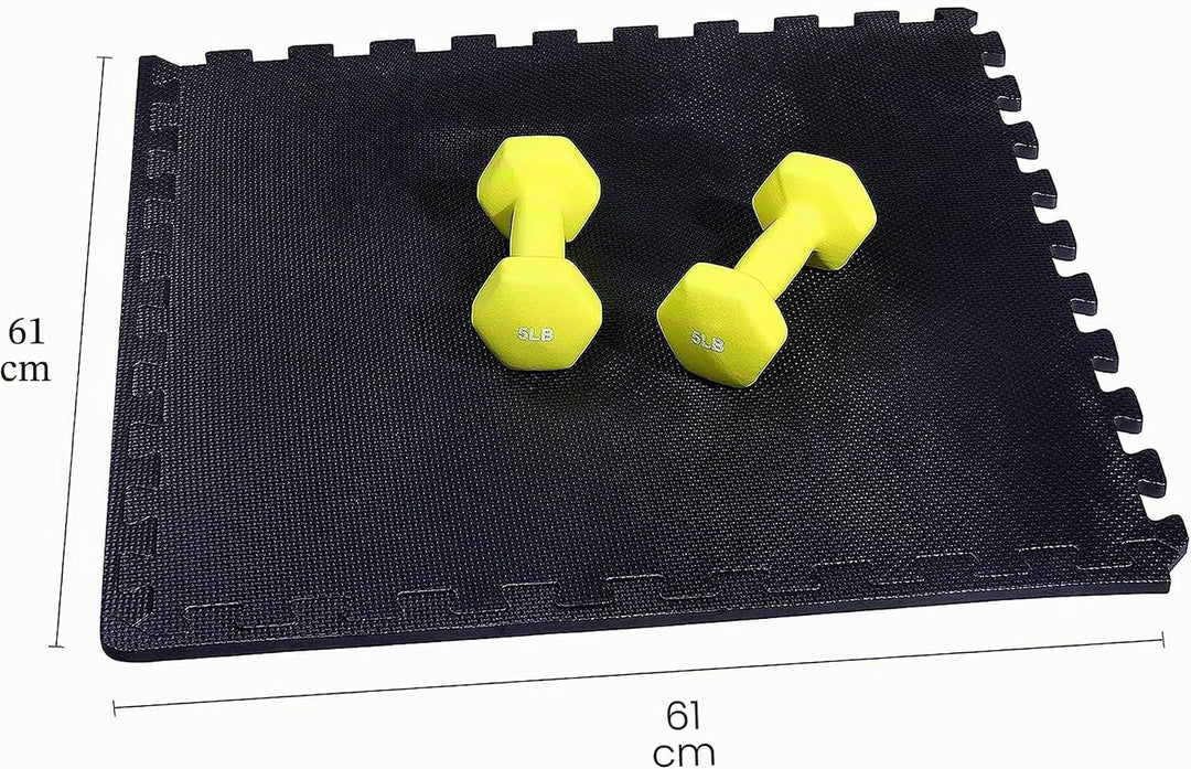 Signature Fitness-Puzzle-Übungsmatte mit ineinandergreifenden EVA-Schaumstofffliesen für MMA, Übunge