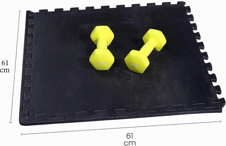 Signature Fitness-Puzzle-Übungsmatte mit ineinandergreifenden EVA-Schaumstofffliesen für MMA, Übunge