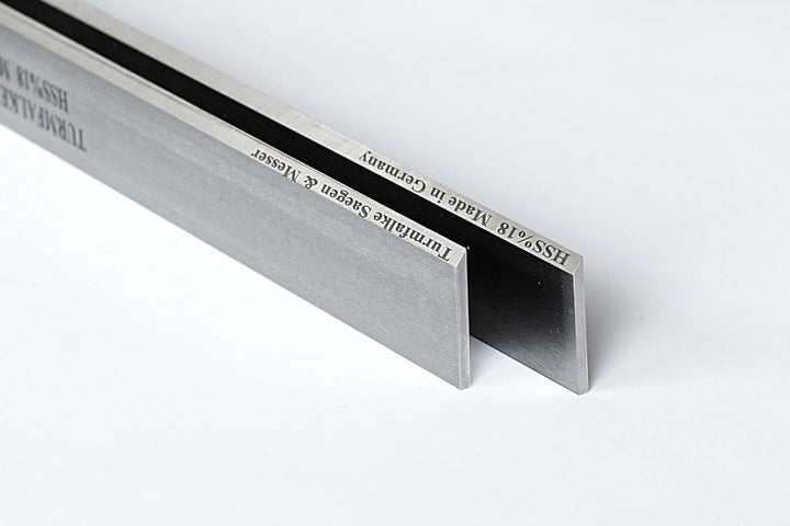 2 Stück Kity K5 - Kity 432 Hobelmesser 150 x 20 x 2,5 mm HSS%18 Wolfram