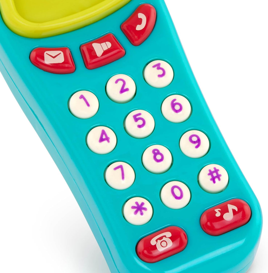 Battat – Sensorik Spielzeug – Baby Spielzeug Schlüssel und Handy – Spielzeugtelefon und Schlüsselbun