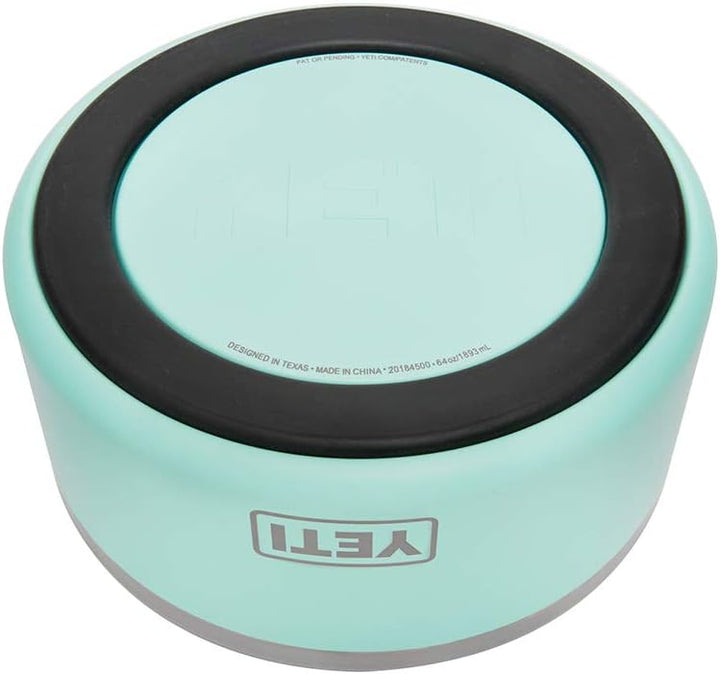 YETI Boomer 8 Hundenapf, Edelstahl, rutschfest, Fassungsvermögen: 1,8 l, Seafoam 3.5x8 Inch (Pack of