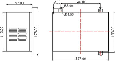 Cloudray 60W T Serie CO2 Power Supply CO2 Laser Netzteil Für CO2 Laserrohr CO2 Laserröhre CO2 Laser