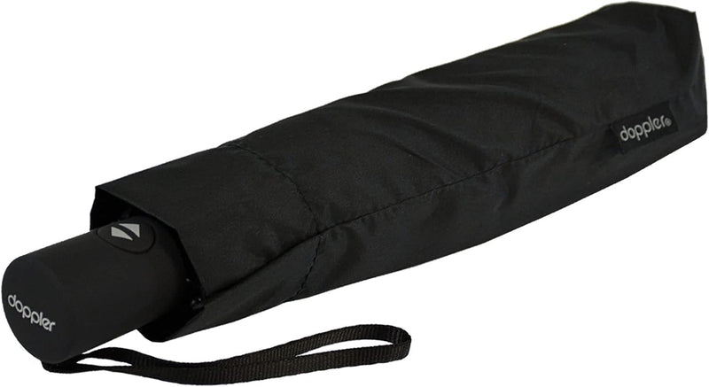 Doppler zero magic large extrem leichter Taschenschirm mit Auf-Zu-Automatik - simply black Uni Simpl