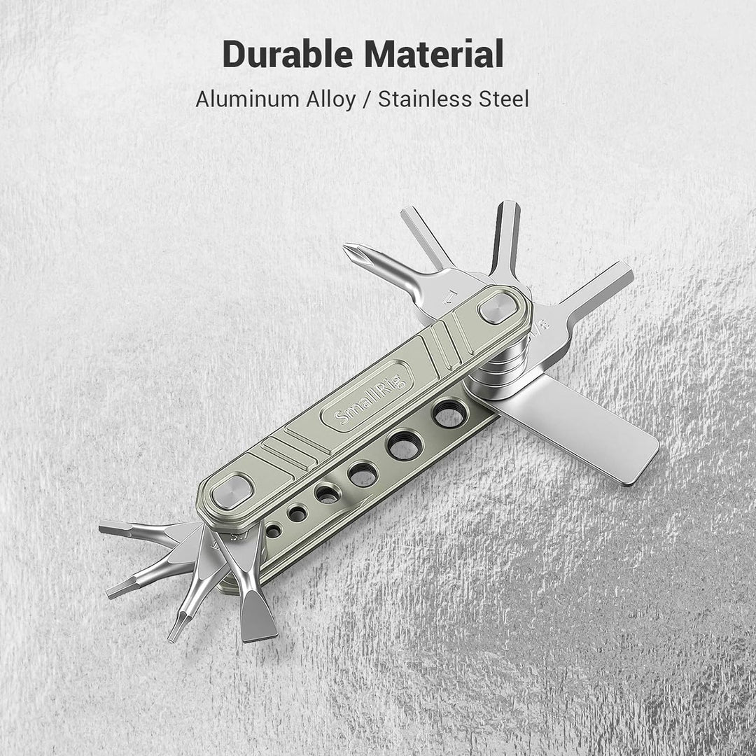 SMALLRIG 9 in 1 Faltwerkzeugset Multifuncitonal Tool Kit für Videografen - TC2713