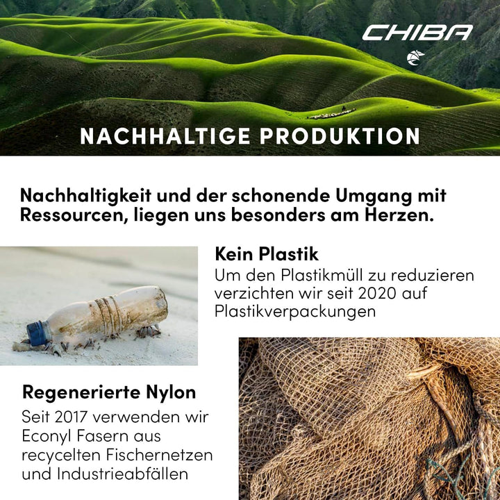 Chiba Bioxcell Handschuh L schwarz schwarz, L schwarz schwarz