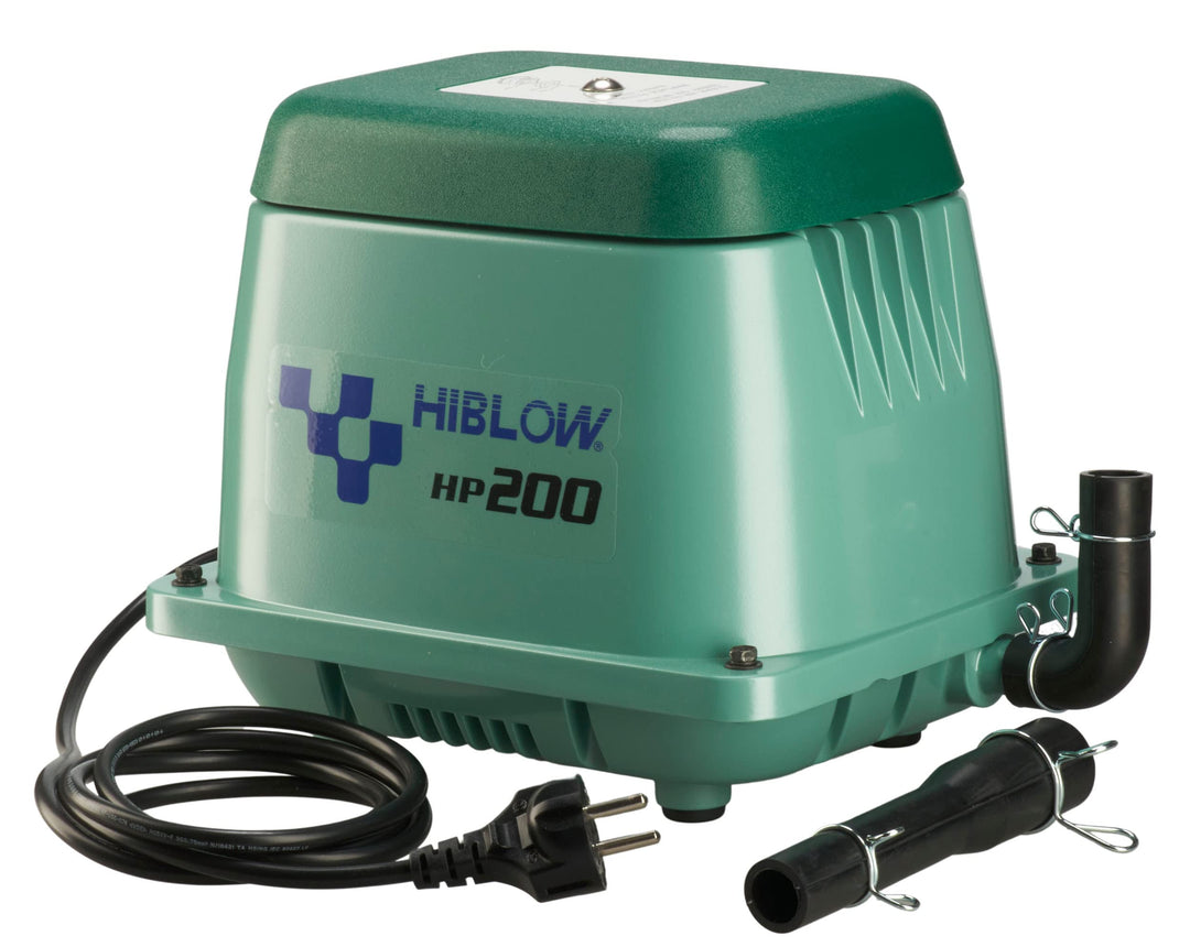 HiBlow Luftpumpe HP-200 230l/min bei 1,3m, Ausgang 18mm, 210 Watt, HP-200