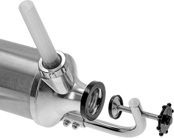 BROWIN® Manuell Wurstfüller aus Edelstahl 311008 | 4 kg vertikale Wurstmaschine | Wurstfüllmaschine