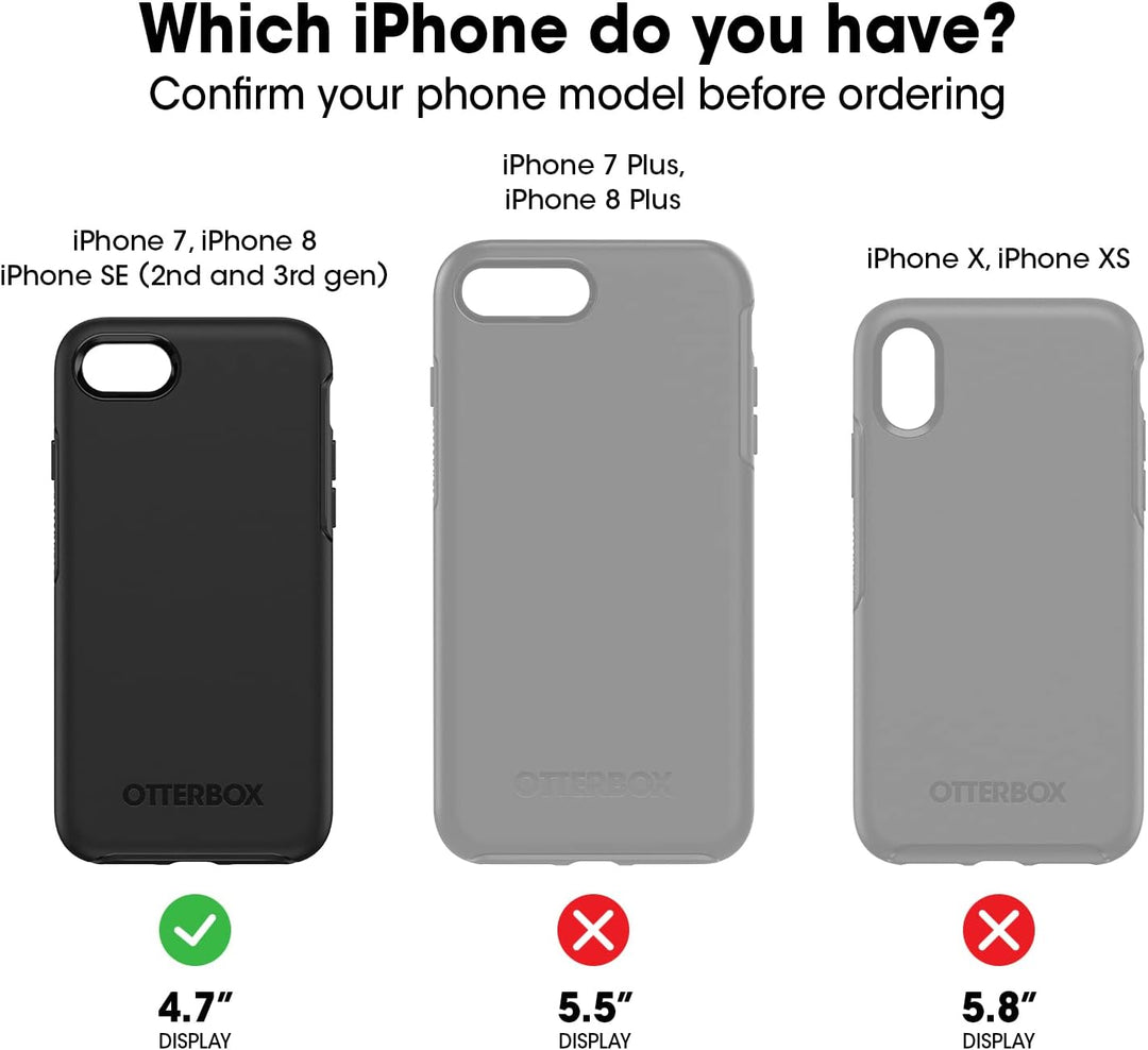 OtterBox Commuter Series Schutzhülle für iPhone SE (3. und 2. Generation) und iPhone 8/7, Einzelhand
