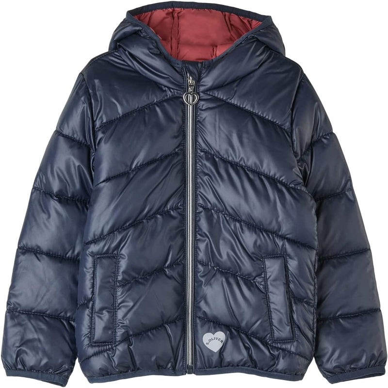 s.Oliver Mädchen Jacke Langarm 98 Blau, 98 Blau