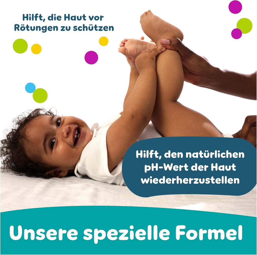 Pampers Fresh Clean Feuchttücher 12 Packungen mit 52 Stück, 624 Feuchttücher, milder Duft, auch für