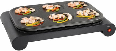 Domoclip DOM200 Crepes Maker Set 6 Mini Crepe Elektrisches