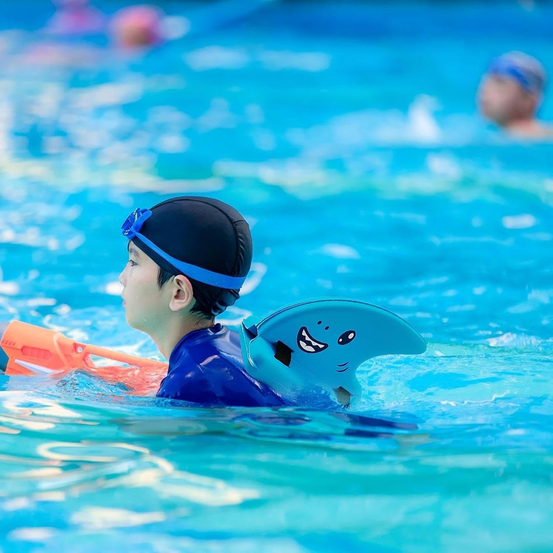 Schwimmen für | Flossenförmiges Kinder-Poolgerät | Tragbares Schwimmgerät, Rückenschwimmer, Sicherhe