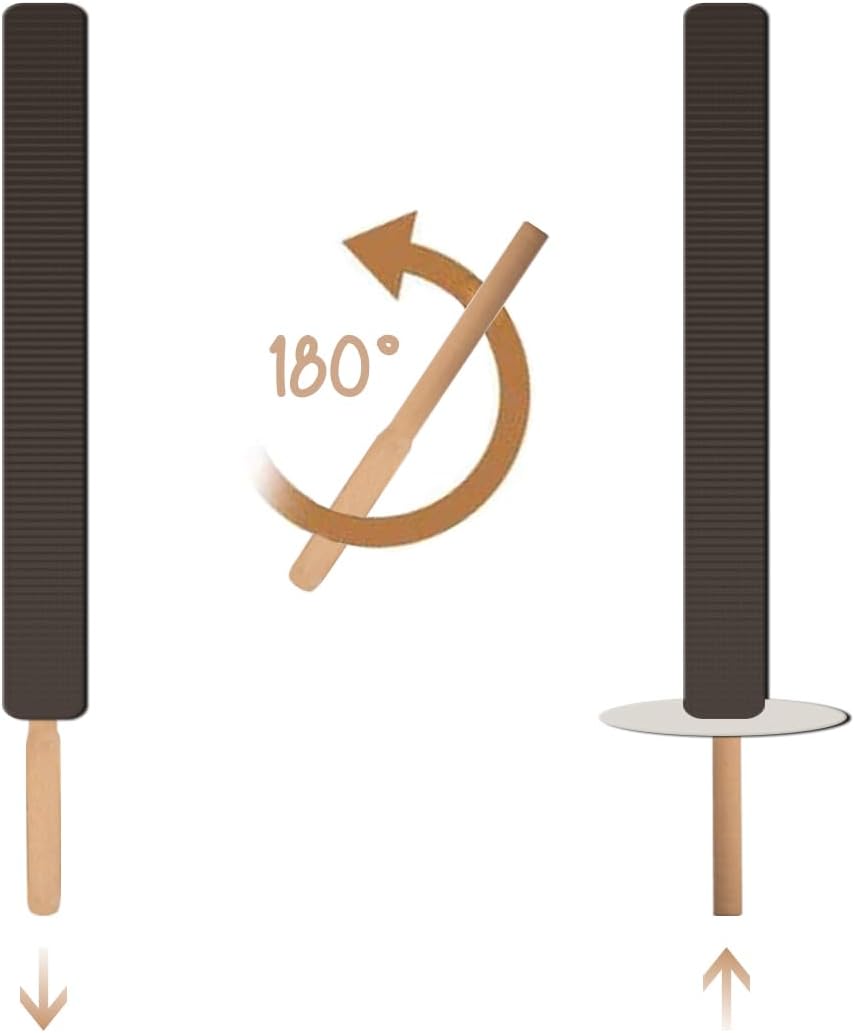 Fackeln 45 Minuten Brenndauer Wanderung Osterfeuer kleine Fackel (10 St.), 10