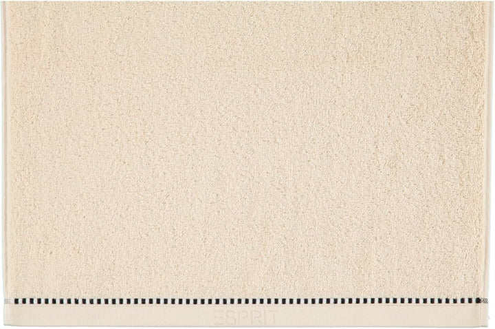 ESPRIT Handtücher Box Solid Sand - 6040 Badetuch 100x150 cm Sand 100/150, Sand 100/150