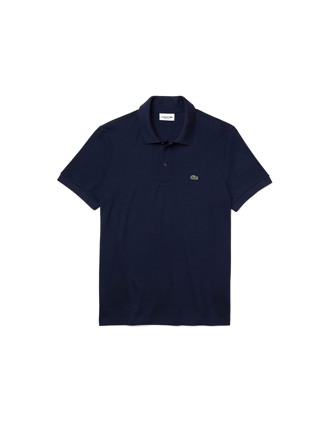 Lacoste Herren Polo-Shirt Kurzarm DH2050, Männer Polo-Hemd,2 Knopf,Regular Fit, Navy Blue (166)