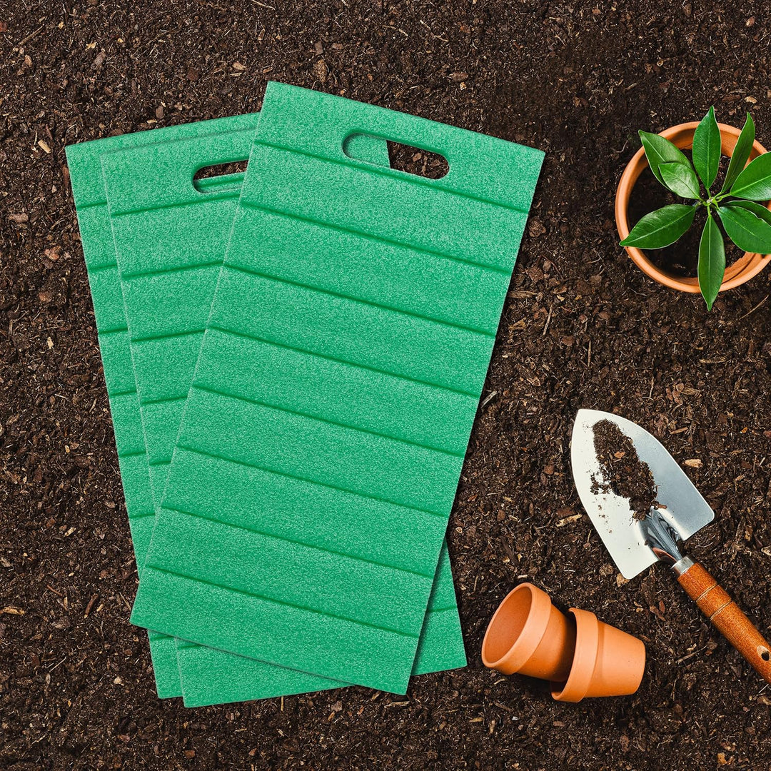 Relaxdays Kniekissen 3er Set, Gartenarbeit & Werkstatt, schonende Kniepolster, HBT: 4 x 39,5 x 20 cm