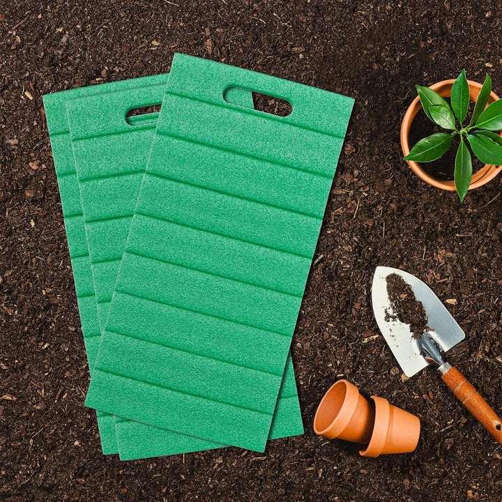 Relaxdays Kniekissen 3er Set, Gartenarbeit & Werkstatt, schonende Kniepolster, HBT: 4 x 39,5 x 20 cm